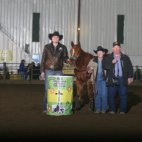 Futurity 2D Avg. Winner Marcia Fetterhoff And IMA BooTooBlueMoon 17.021