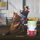 Sat. Open 4D Winners Karen Reeves & Terrys Dash 17.482