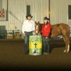 Sun. Open 4D Winners Katlin Coghe & Perrys Road Runner 17.617